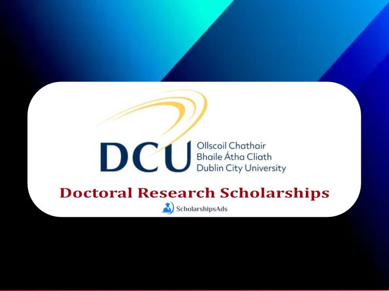  Doctoral Research Scholarships. 