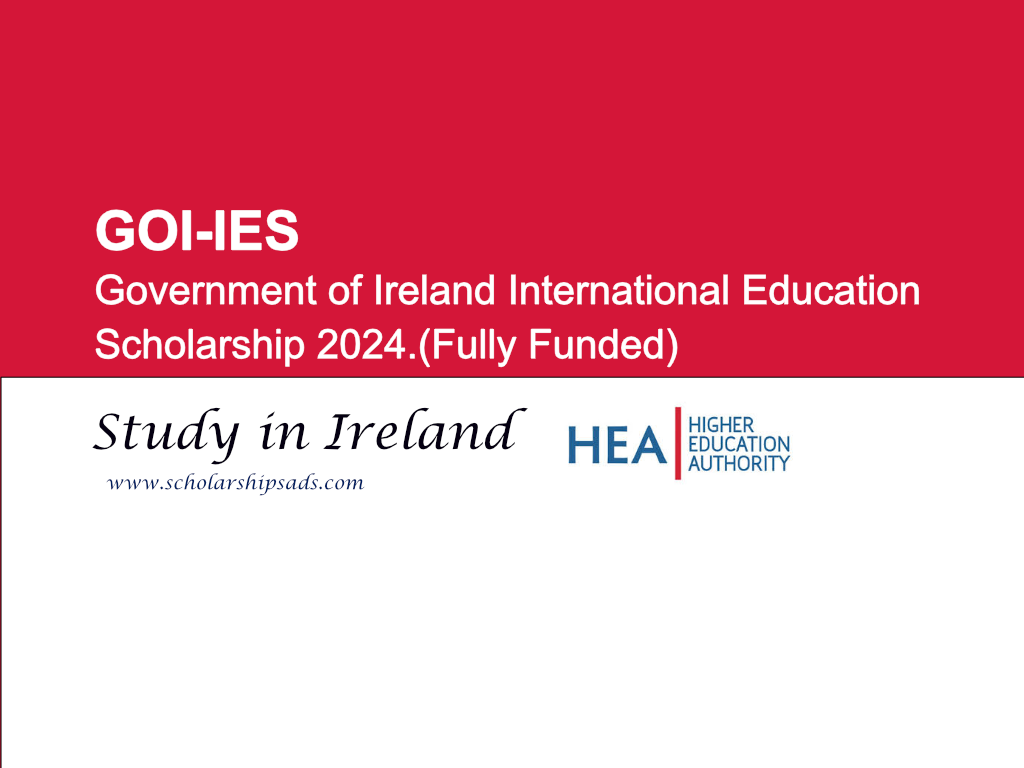 phd scholarship in ireland