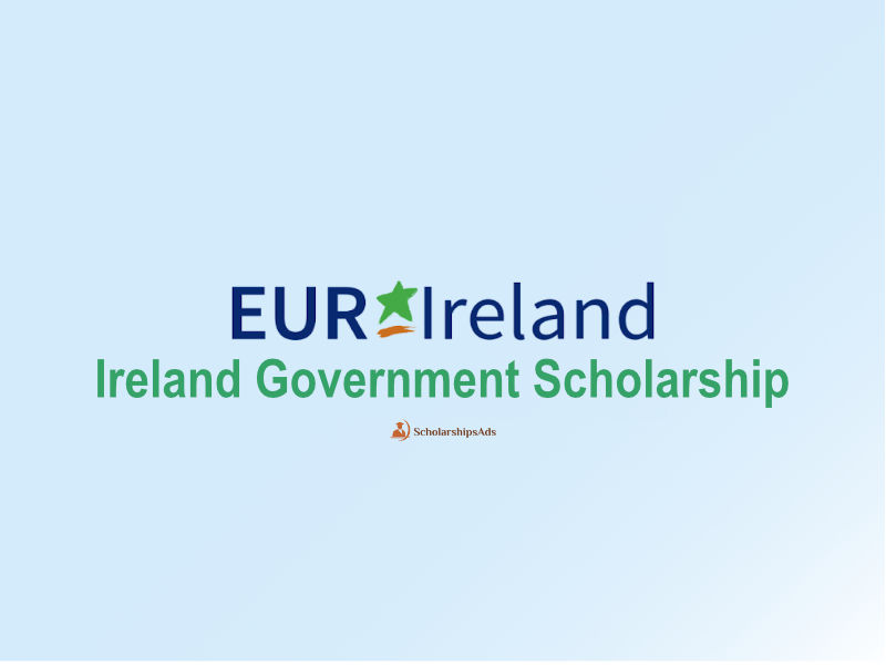  Government of Ireland - International Education Scholarships. 