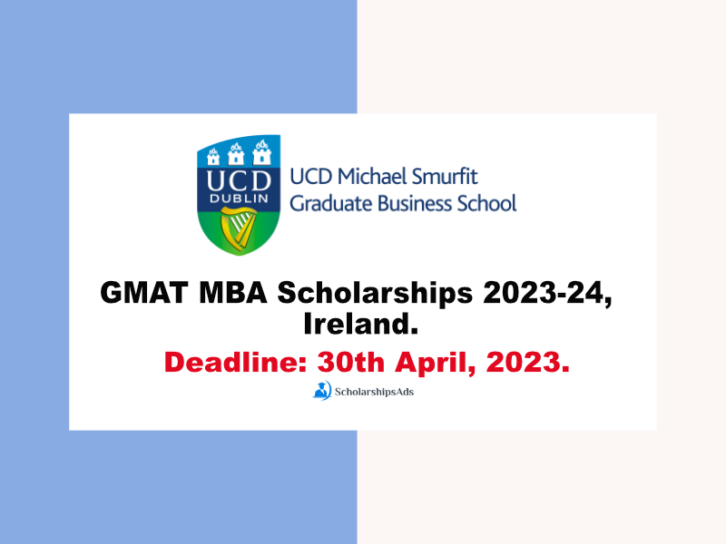  GMAT MBA Scholarships. 