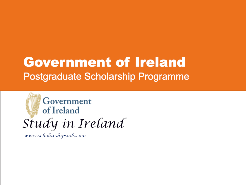 phd scholarship in ireland