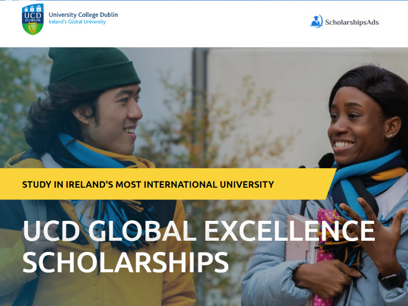  Global Excellence Scholarships. 