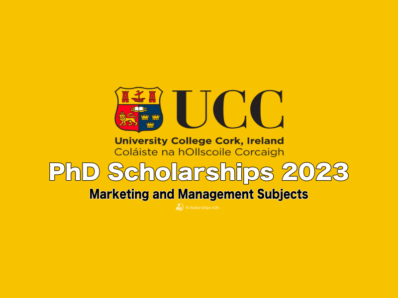 Fully Funded PhD Scholarships at Ireland University College Cork 2023