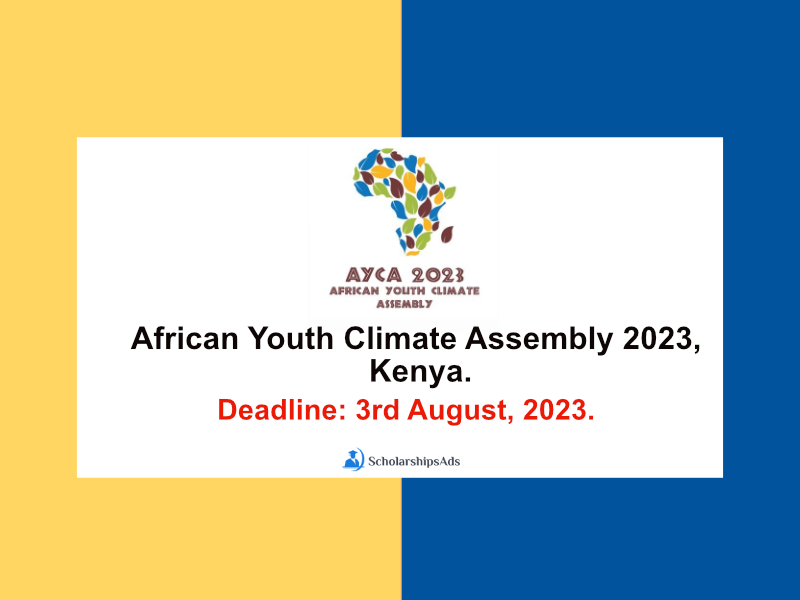  African Youth Climate Assembly 2023, Kenya. 