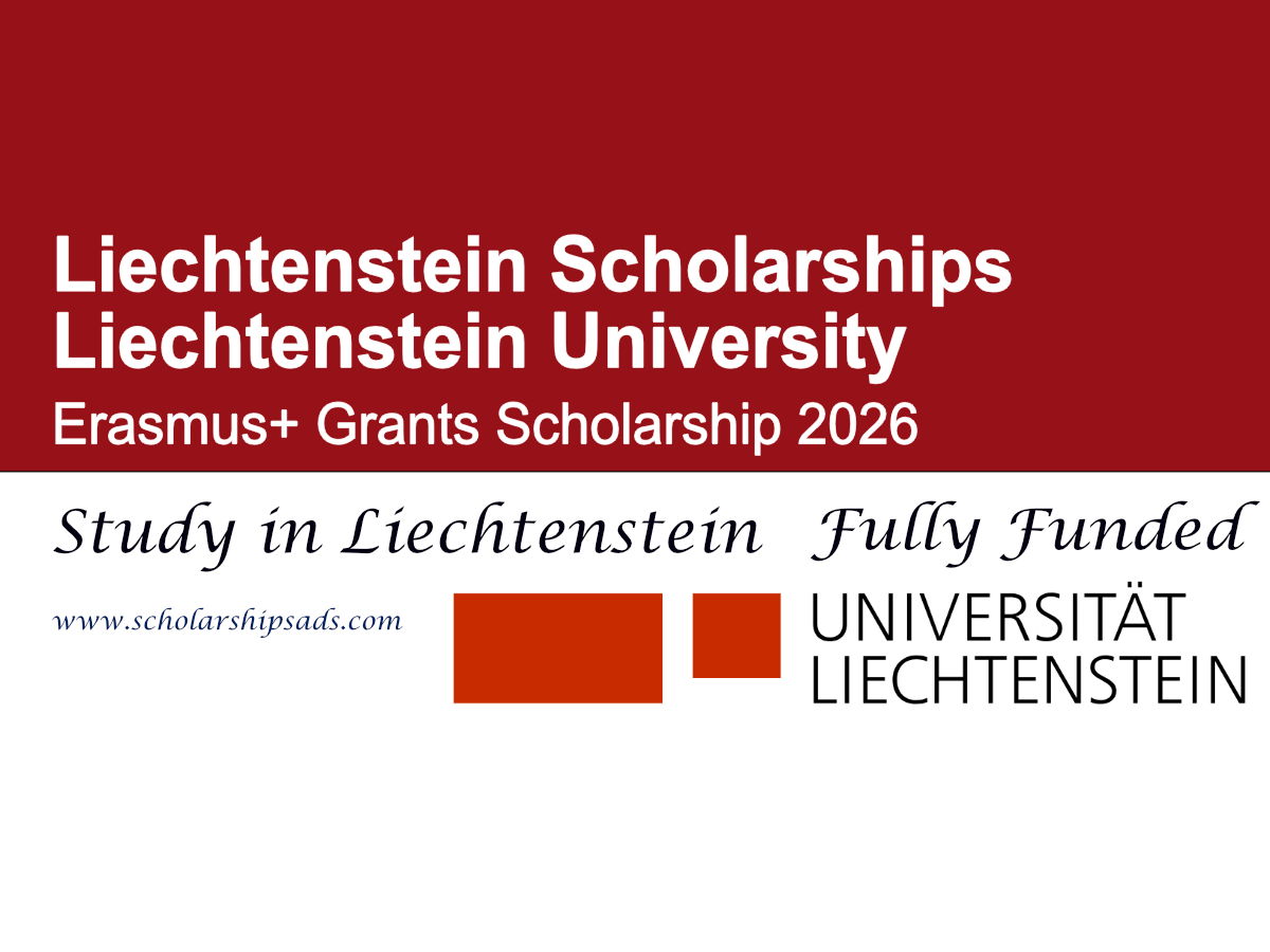 University of Liechtenstein Erasmus+ Grants Scholarship 2026 (Fully Funded)