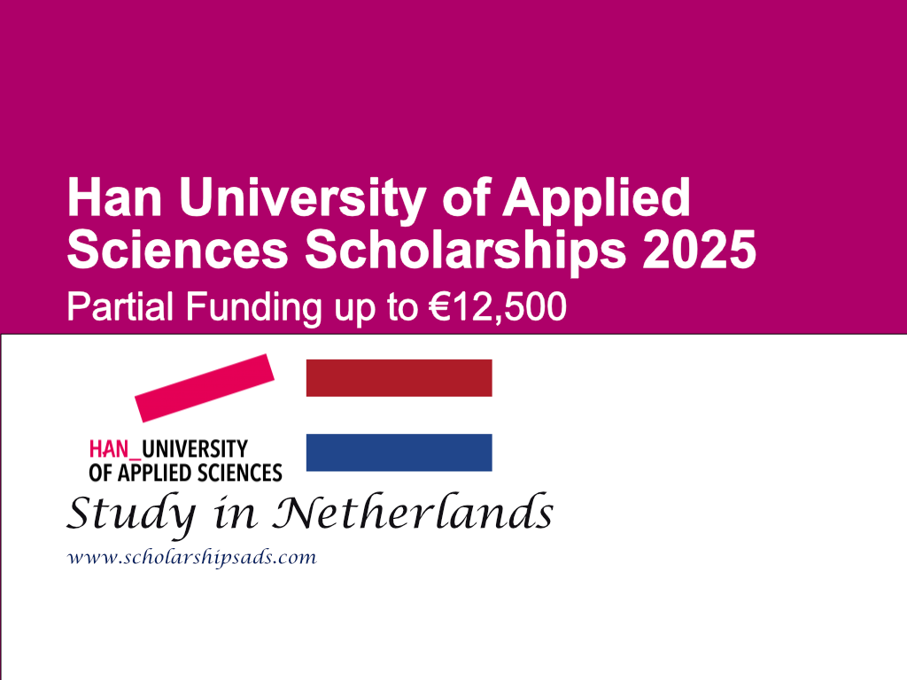 Han University of Applied Sciences Scholarships.