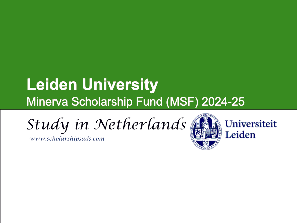 Leiden University Minerva Scholarships.