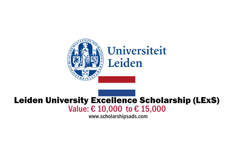 Leiden University Excellence Scholarship (LExS) Netherlands 2022/2023
