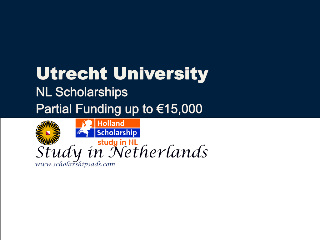 Utrecht University NL Scholarships, Netherlands.