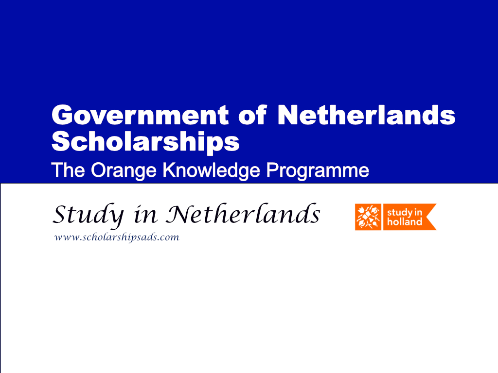 Fully Funded Netherlands Government Scholarships. 