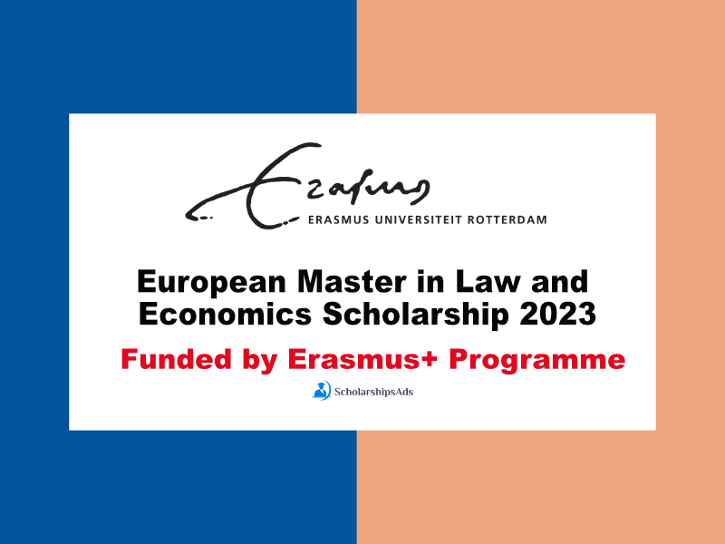 European Master in Law and Economics Scholarship 2023