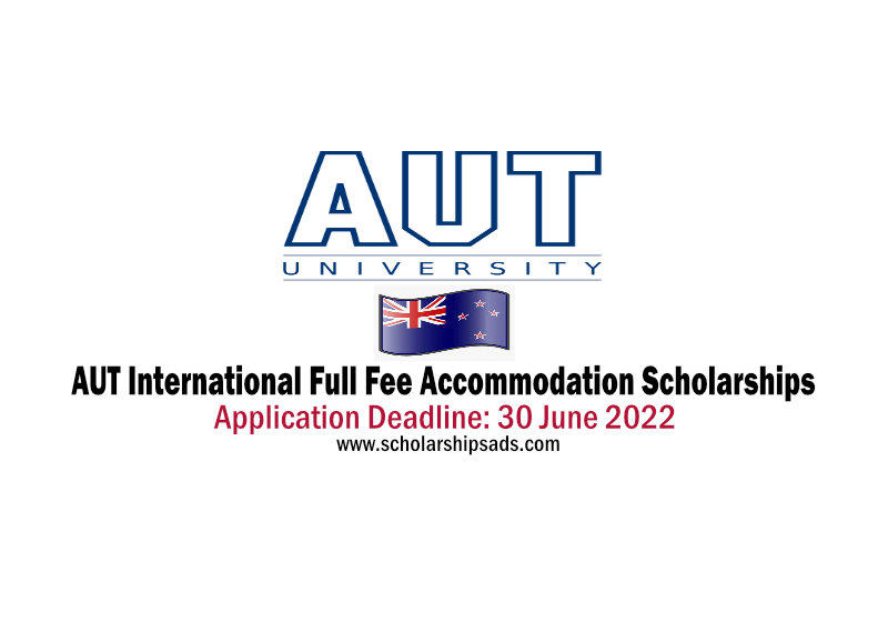Auckland University of Technology NewZealand full Fee Accommodation Scholarships.