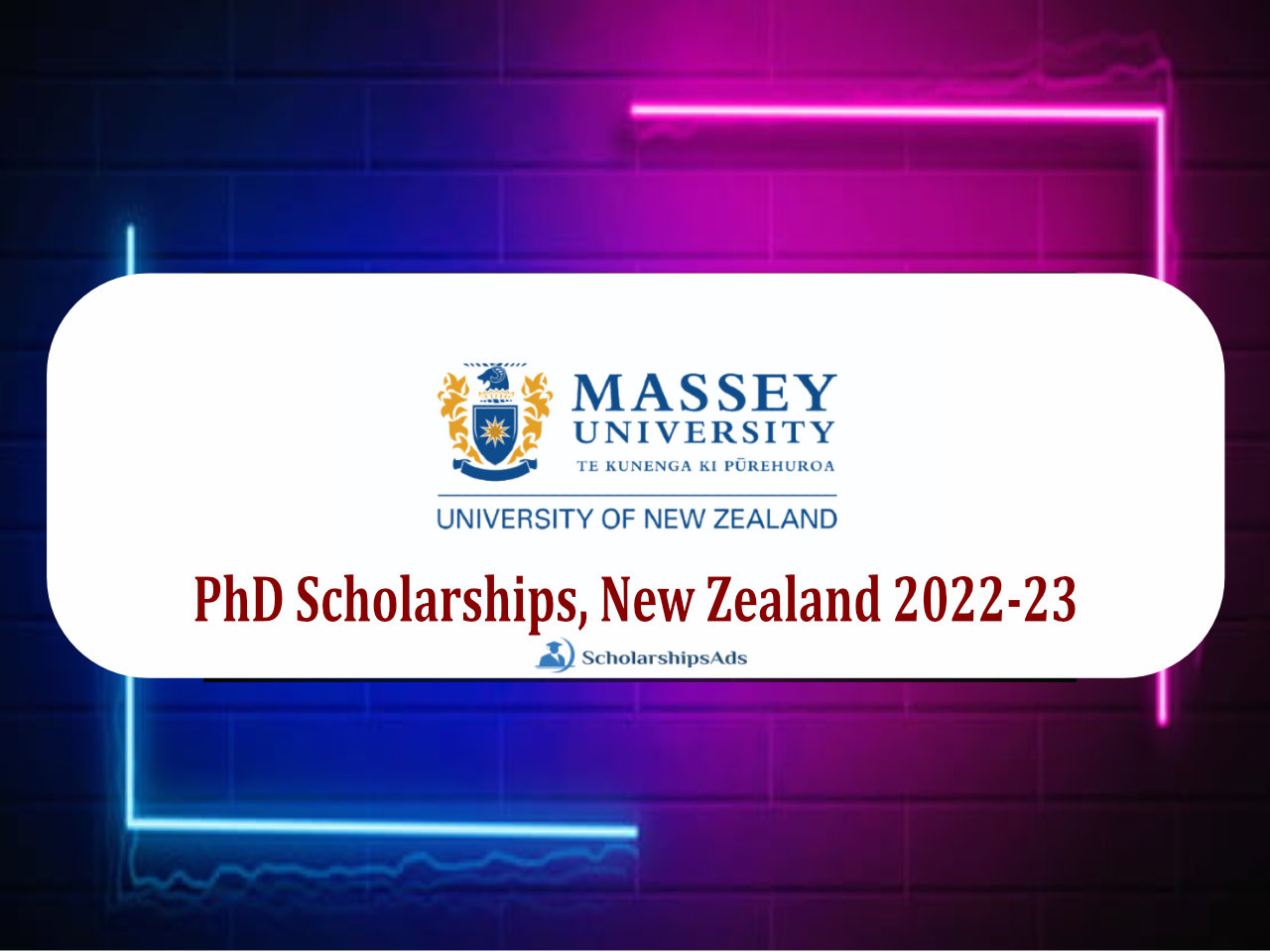 PhD Scholarships.