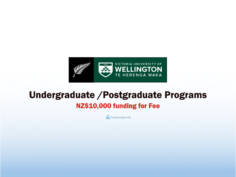  New Zealand International Student Grant 2021 - Victoria University of Wellington 