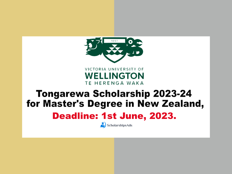 Tongarewa Scholarships.