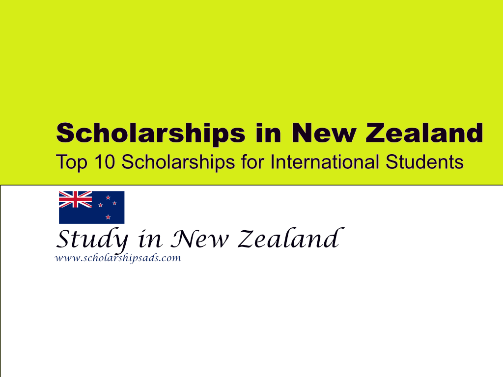 Top 10 Scholarships in New Zealand for International Students. Study in New Zealand.