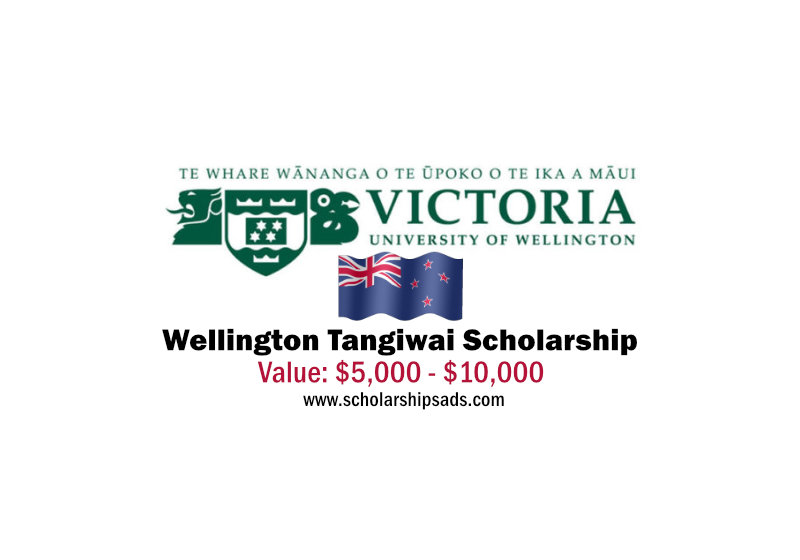 Wellington Tangiwai Scholarship – (School Leaver Scholarships for Excellence) in New Zealand 2023/24