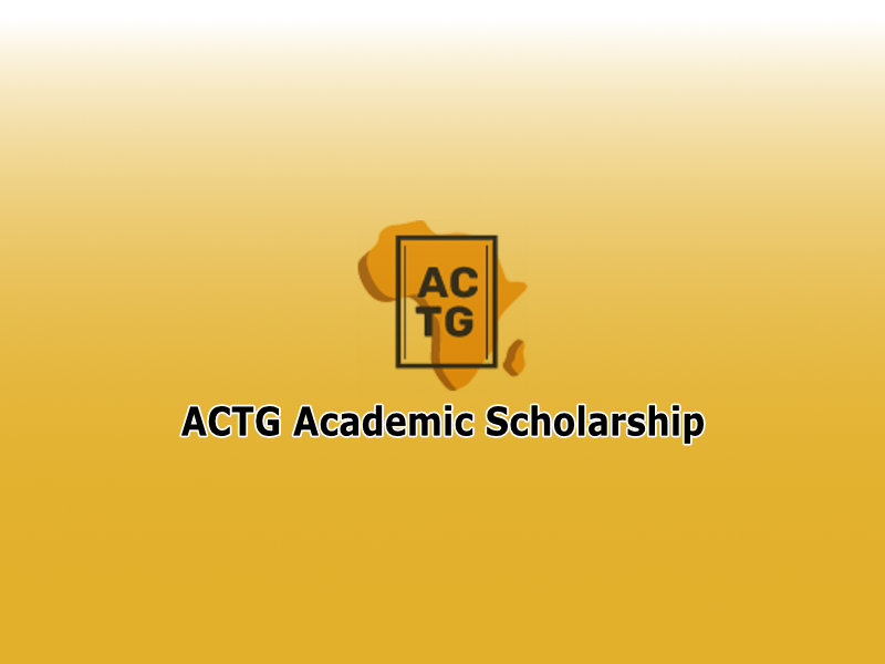 ACTG Academic Scholarship for African Students 2021-2022
