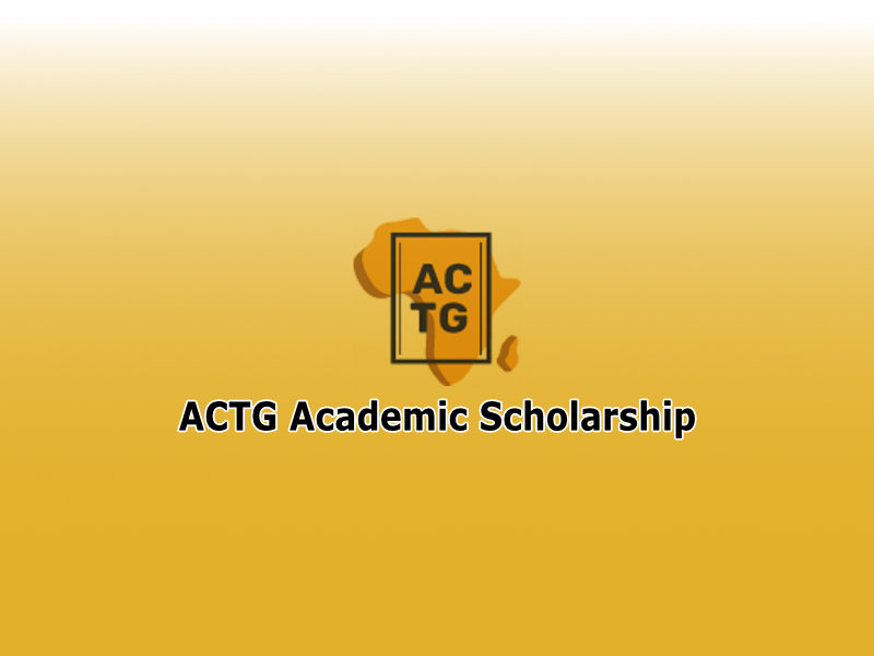ACTG Academic Scholarship for African Students 2021-2022