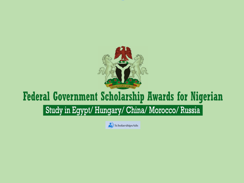  Federal Government Scholarships. 