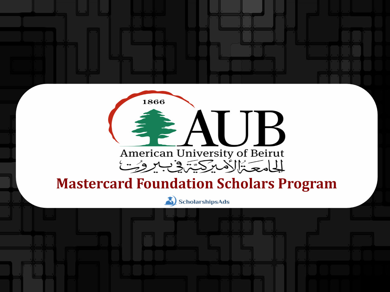 Fully Funded Mastercard Foundation Scholars Program 2022