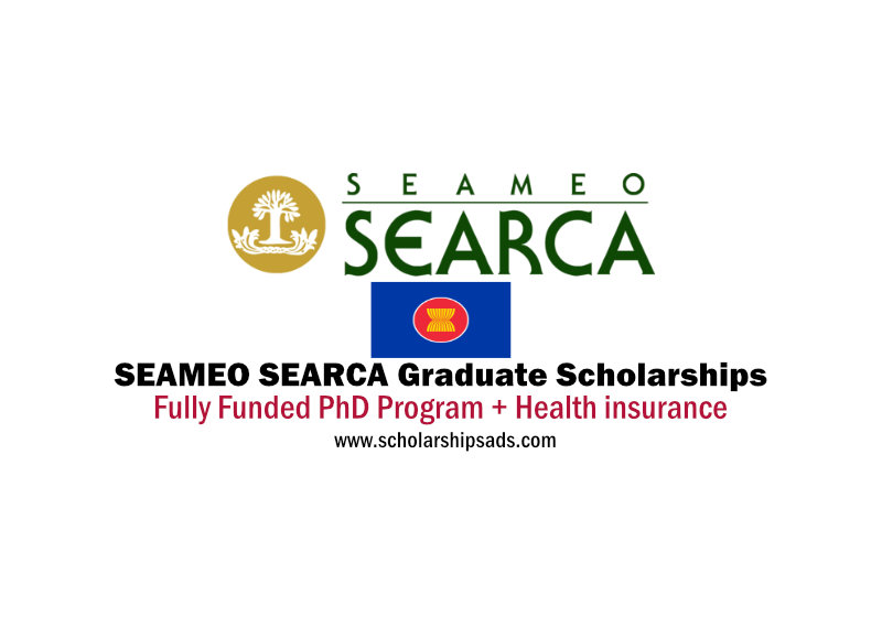 SEAMEO SEARCA Fully Funded Graduate Scholarships for PhD Programs (ASEAN Countries) 2022/2023