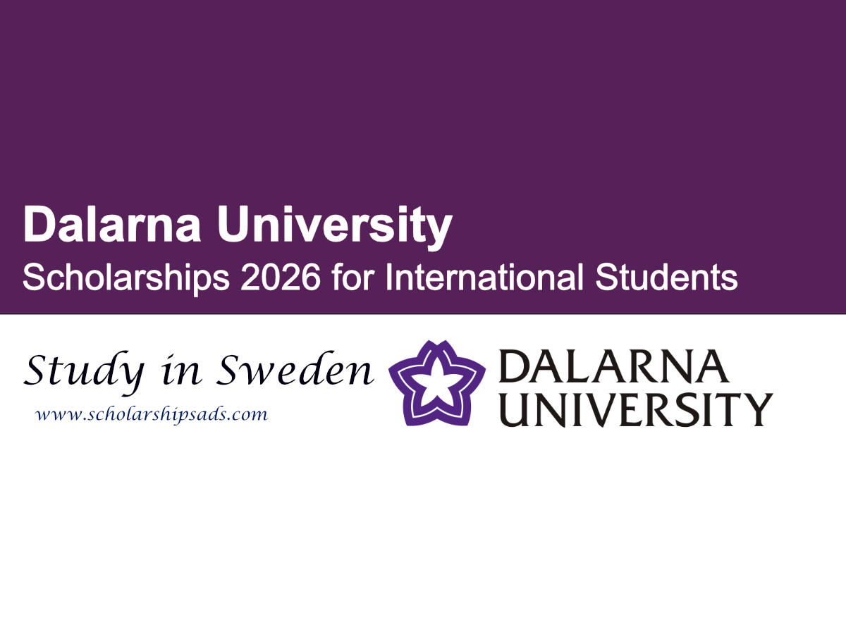 Dalarna University Sweden Scholarships 2026 for International Students