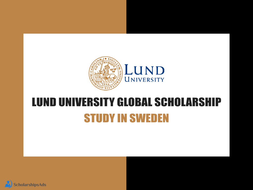 Lund University Global Scholarship 2024 Sweden