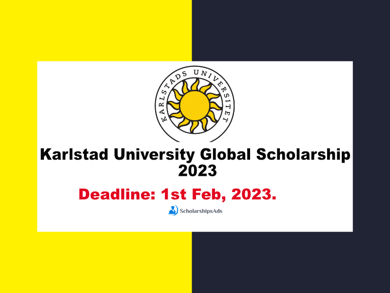 Karlstad University Global Scholarships.