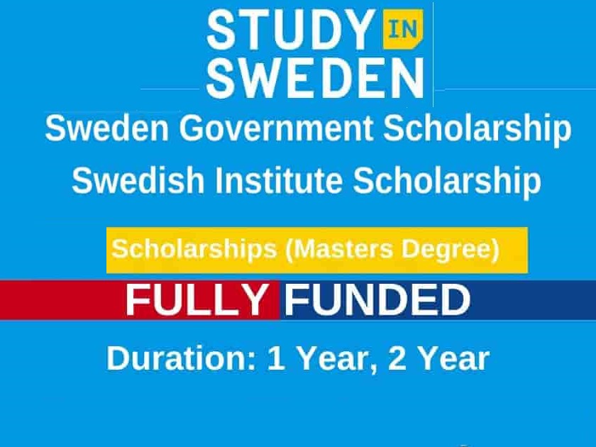 Swedish Institute Scholarships for Global Professionals (SISGP) 2021