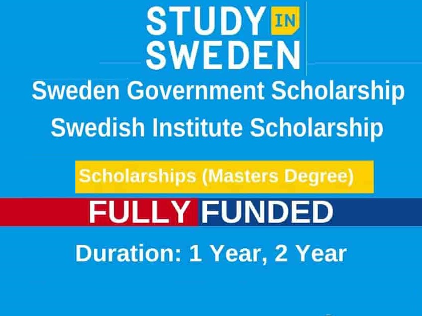  Swedish Institute Scholarships. 