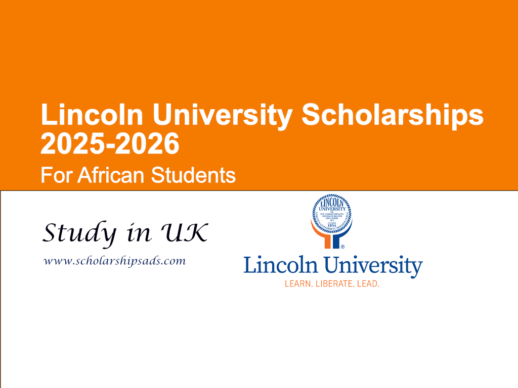 Lincoln University UK Scholarships 2025-2026 for African Students