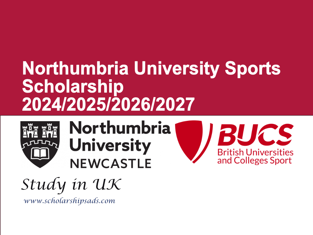 Northumbria University Sports Scholarships.
