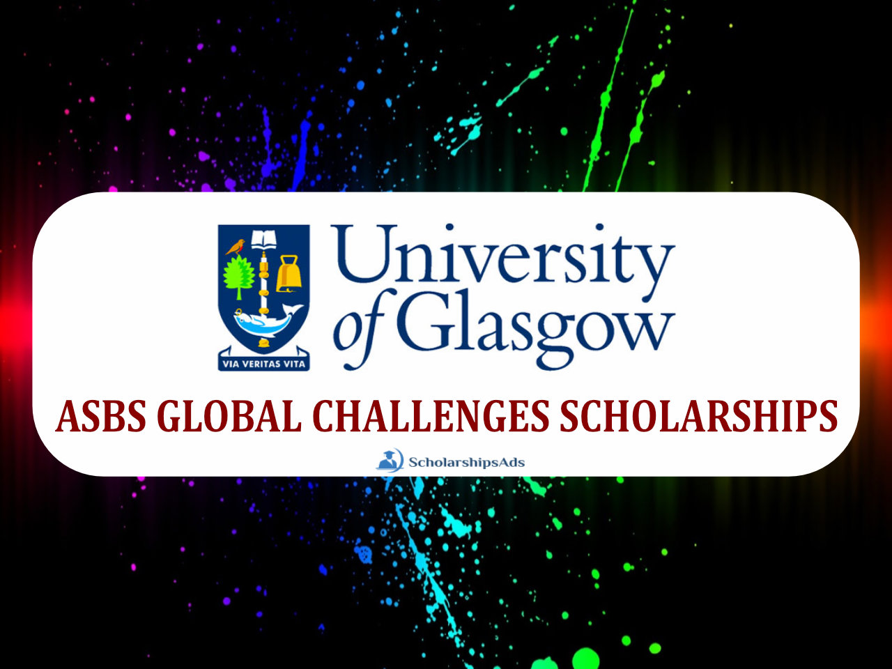  ASBS GLOBAL CHALLENGES Scholarships. 