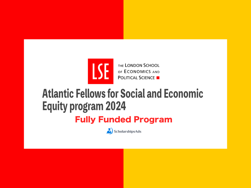  Atlantic Fellows for Social and Economic Equity programme 2024 