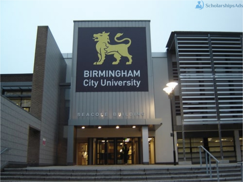 GRTA International Studentships at Birmingham City University, UK 2021-22