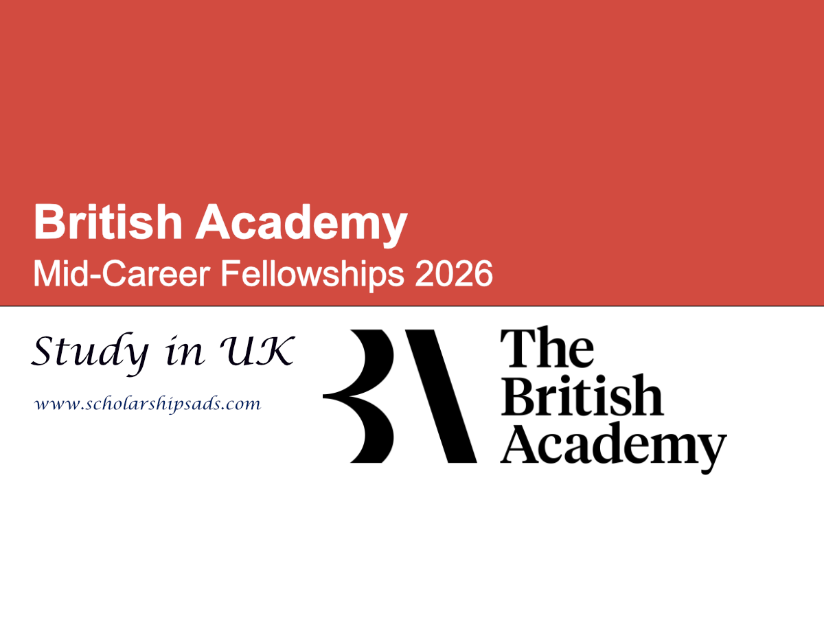UK British Academy Mid-Career Fellowships 2026