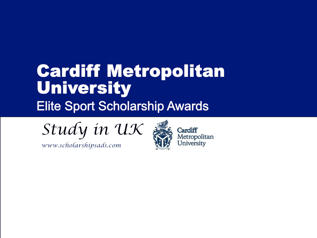 Cardiff Metropolitan University Elite Sport Scholarships.