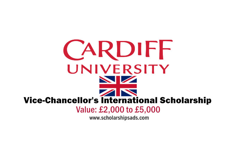 Cardiff University UK Undergraduate Vice-Chancellor&#039;s International Scholarships.