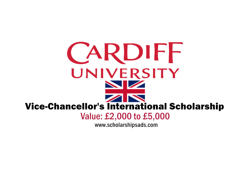  Cardiff University UK Undergraduate Vice-Chancellor&#039;s International Scholarships. 