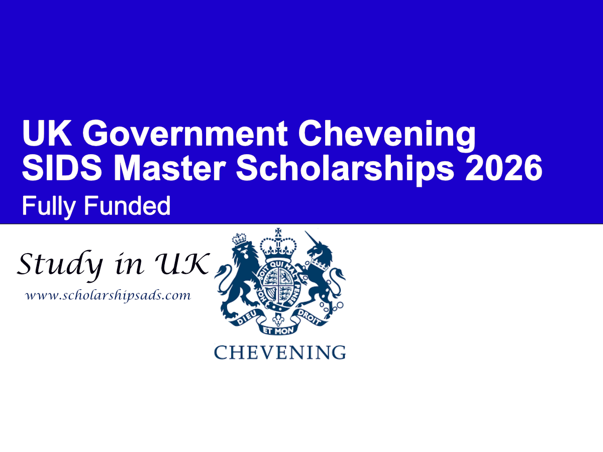 UK Government Chevening SIDS Master Scholarships 2026 (Fully Funded)