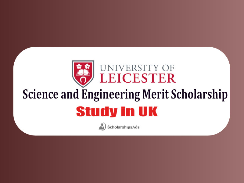 College of Science and Engineering International Merit Scholarships.