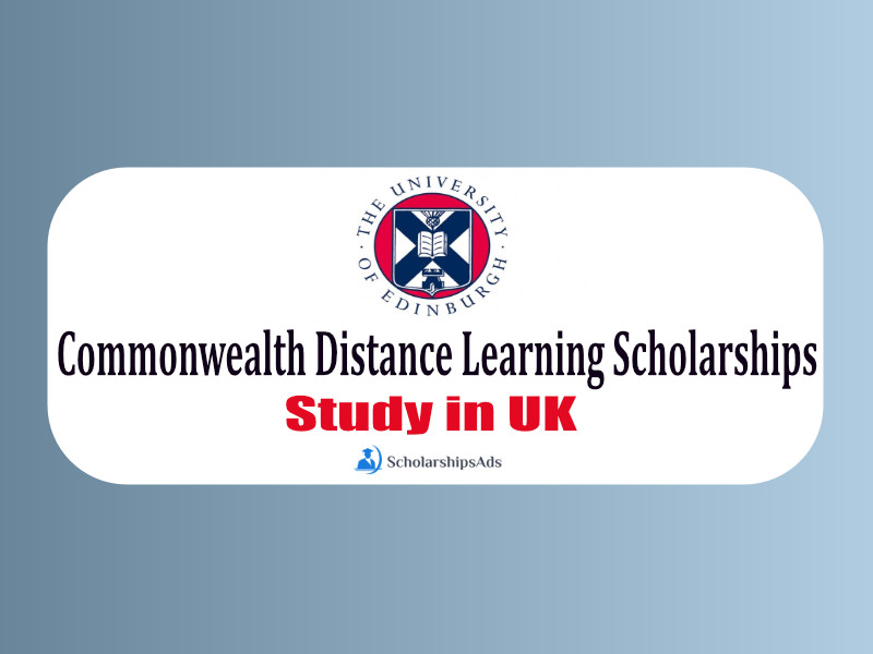 Commonwealth Distance Learning Scholarships.