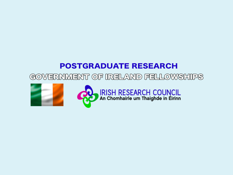 Government of Ireland Fully Funded Postdoctoral Fellowship Programme 2023