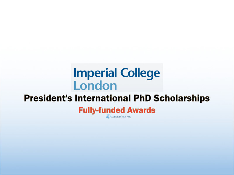 Imperial College London President&#039;s PhD Scholarships.