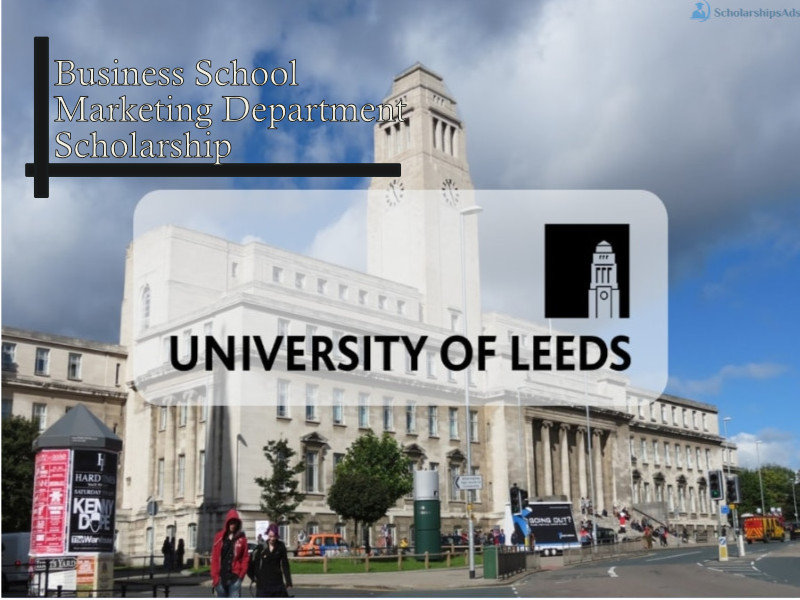 Leeds University Business School Marketing Department Scholarships.