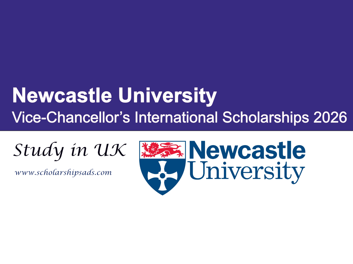 UK Newcastle University Vice-Chancellor’s International Scholarships 2026