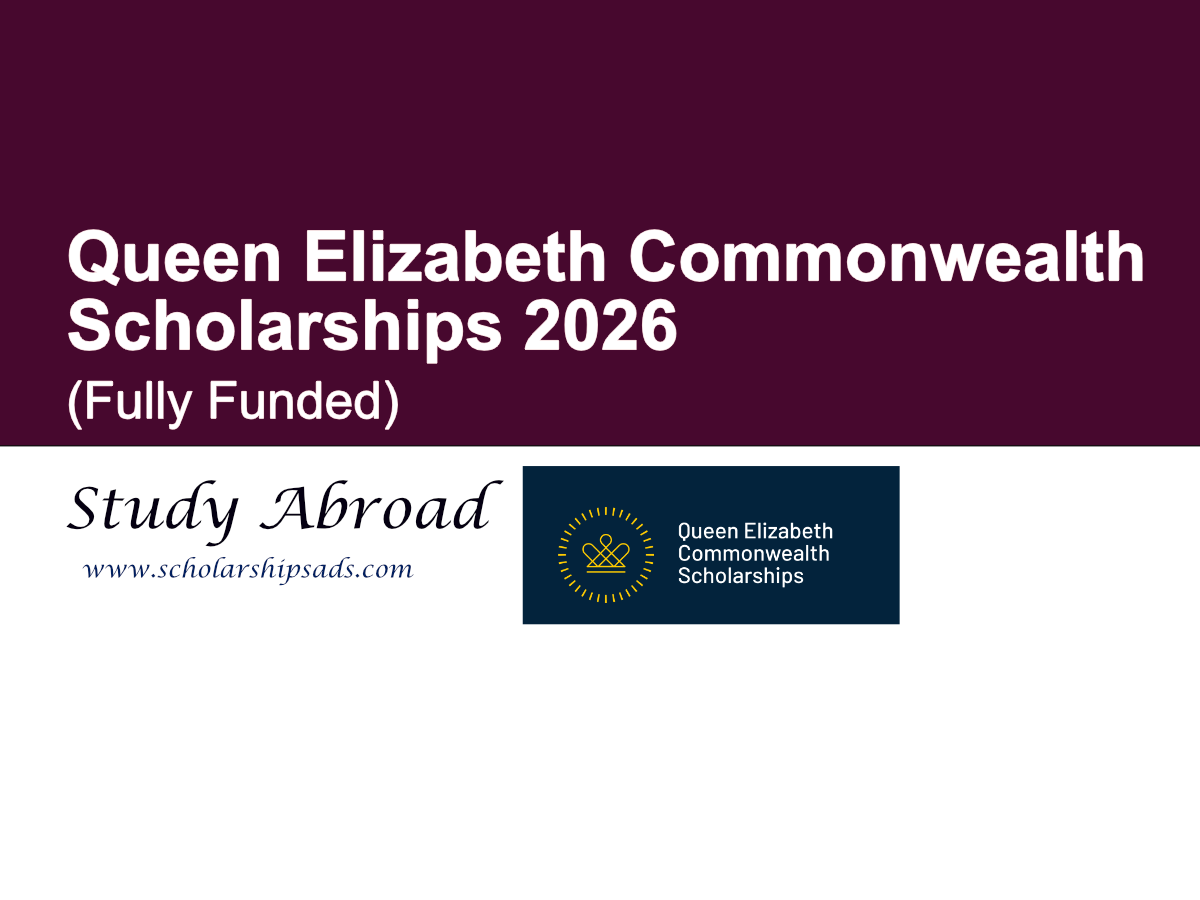 Queen Elizabeth Commonwealth Scholarships.