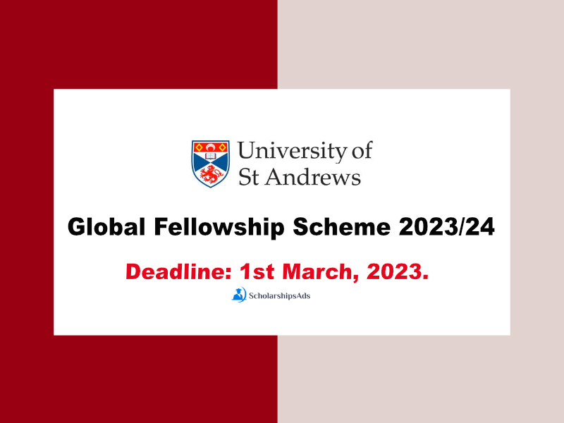  Global Fellowship Scheme 2023/24 