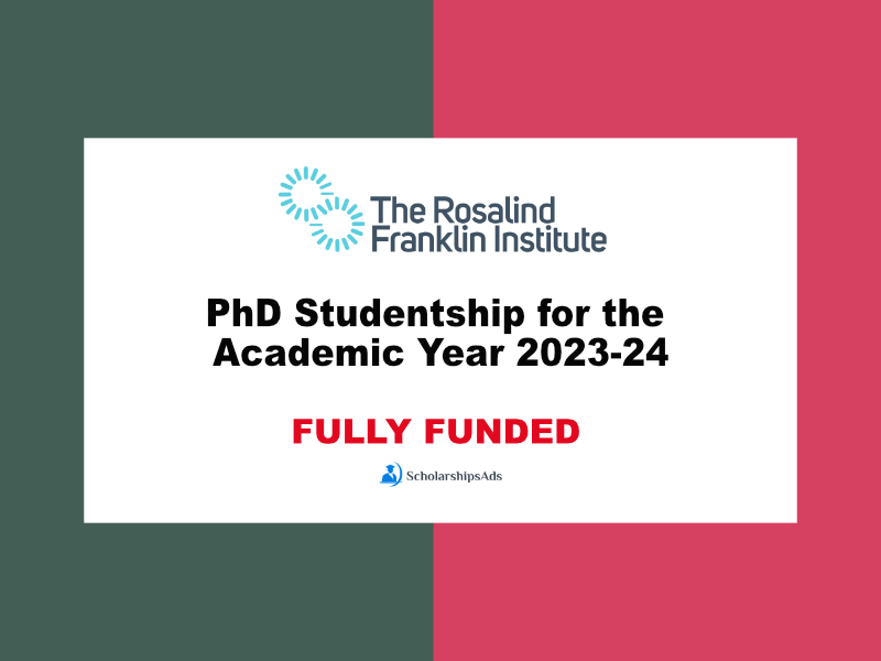  PhD Studentship for the Academic Year 2023-24 